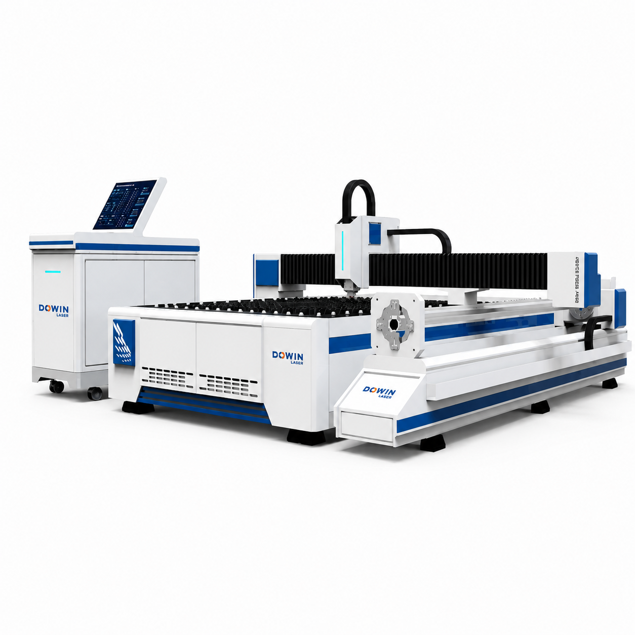Cortadora fibra industrial alta potencia DW F6000-F10000